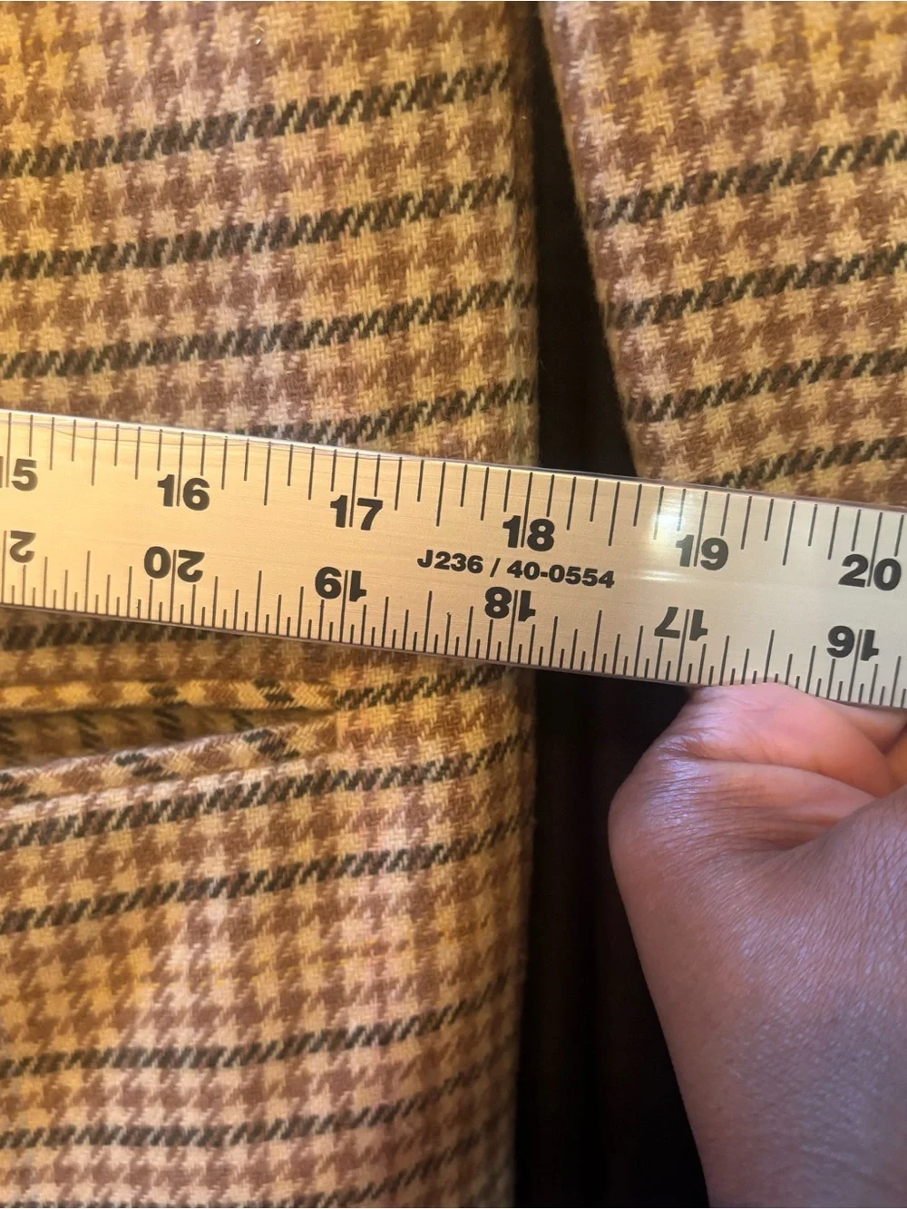 Savannah plaid blazer